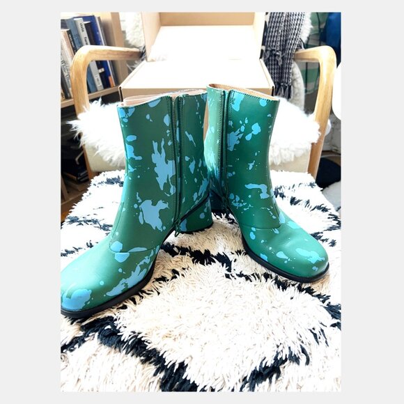 CAMPER Kiara Splatter Book - Green and Blue - Picture 2 of 8